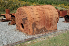 
A firebox amongst the Summit ironmongery, September 2009